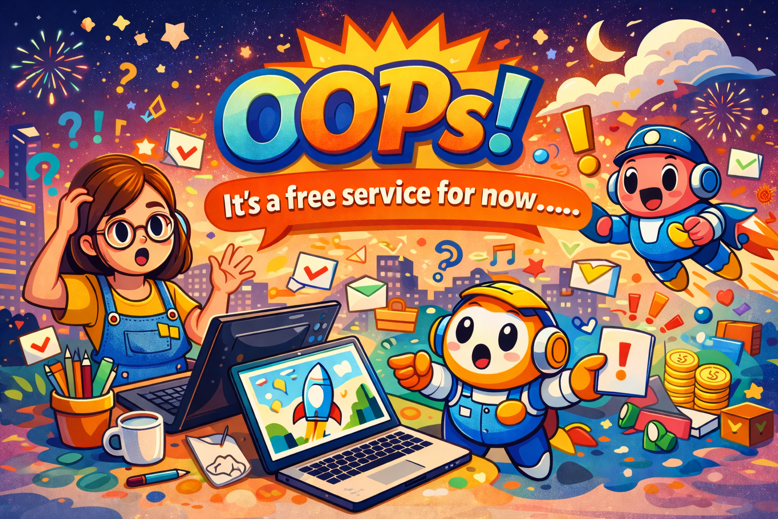 Free Service Illustration